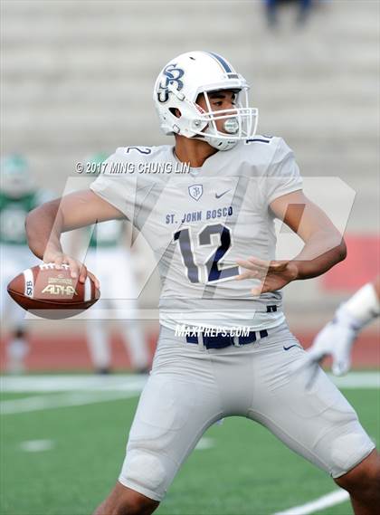 Thumbnail 1 in Dorsey vs. St. John Bosco (Brothers in Arms Classic) photogallery.