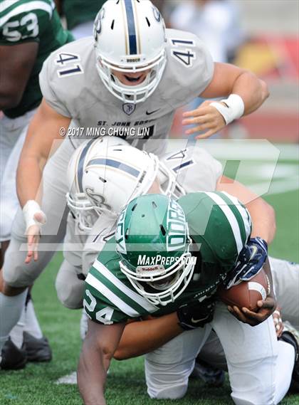 Thumbnail 2 in Dorsey vs. St. John Bosco (Brothers in Arms Classic) photogallery.