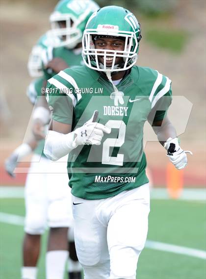 Thumbnail 3 in Dorsey vs. St. John Bosco (Brothers in Arms Classic) photogallery.