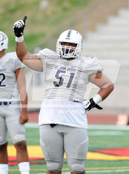 Thumbnail 1 in Dorsey vs. St. John Bosco (Brothers in Arms Classic) photogallery.