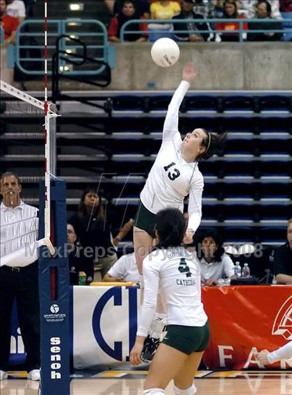 Thumbnail 2 in Sacred Heart Cathedral vs. Cathedral (CIF State D3 Final) photogallery.