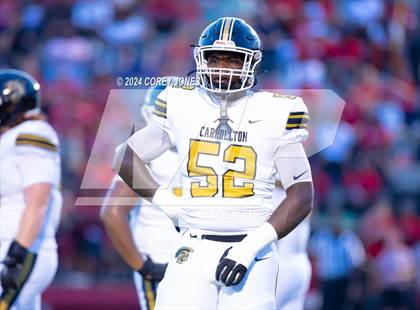 Thumbnail 1 in Carrollton vs Woodward Academy  photogallery.