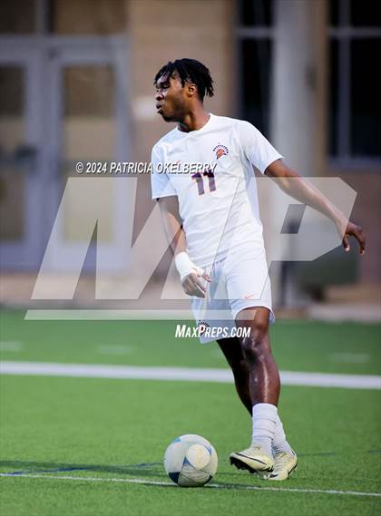 Thumbnail 3 in Seven Lakes vs Jordan (2024 UIL Texas Boys Soccer 6A Reg. 3 & 4) photogallery.