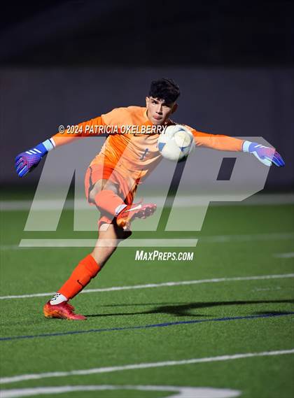 Thumbnail 2 in Seven Lakes vs Jordan (2024 UIL Texas Boys Soccer 6A Reg. 3 & 4) photogallery.