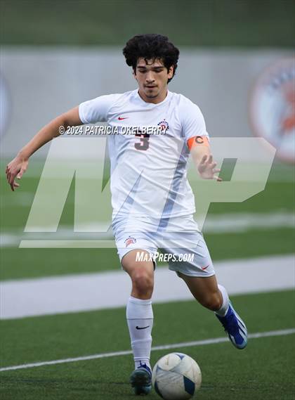 Thumbnail 1 in Seven Lakes vs Jordan (2024 UIL Texas Boys Soccer 6A Reg. 3 & 4) photogallery.