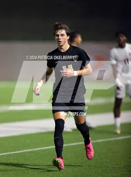 Thumbnail 2 in Seven Lakes vs Jordan (2024 UIL Texas Boys Soccer 6A Reg. 3 & 4) photogallery.