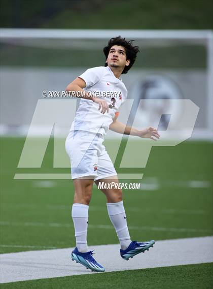 Thumbnail 2 in Seven Lakes vs Jordan (2024 UIL Texas Boys Soccer 6A Reg. 3 & 4) photogallery.