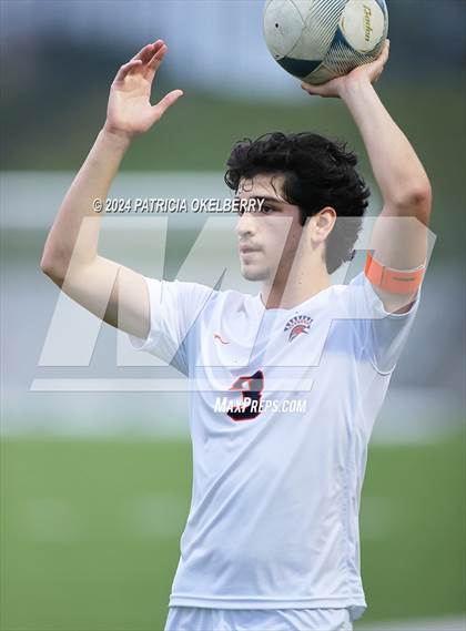 Thumbnail 2 in Seven Lakes vs Jordan (2024 UIL Texas Boys Soccer 6A Reg. 3 & 4) photogallery.