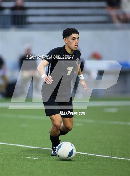 Thumbnail 2 in Seven Lakes vs Jordan (2024 UIL Texas Boys Soccer 6A Reg. 3 & 4) photogallery.