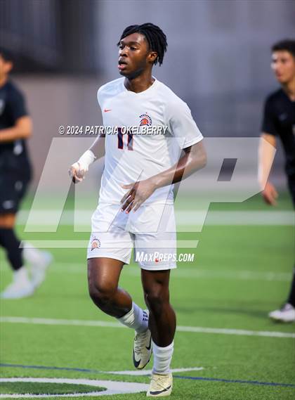 Thumbnail 1 in Seven Lakes vs Jordan (2024 UIL Texas Boys Soccer 6A Reg. 3 & 4) photogallery.