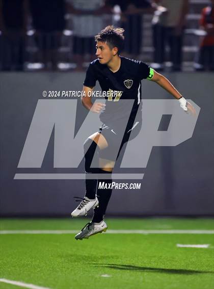 Thumbnail 1 in Seven Lakes vs Jordan (2024 UIL Texas Boys Soccer 6A Reg. 3 & 4) photogallery.