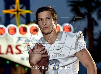 Thumbnail 2 in Bishop Gorman (2015 Preseason Top 25 Photo Shoot) photogallery.