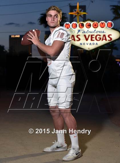 Thumbnail 3 in Bishop Gorman (2015 Preseason Top 25 Photo Shoot) photogallery.