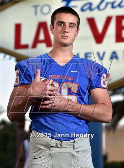 Thumbnail 1 in Bishop Gorman (2015 Preseason Top 25 Photo Shoot) photogallery.