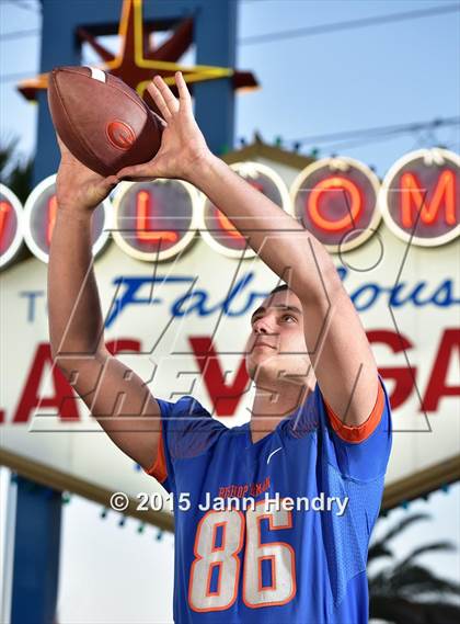 Thumbnail 2 in Bishop Gorman (2015 Preseason Top 25 Photo Shoot) photogallery.