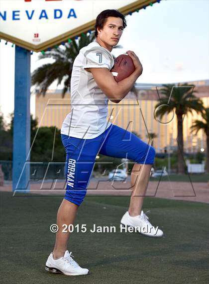 Thumbnail 2 in Bishop Gorman (2015 Preseason Top 25 Photo Shoot) photogallery.