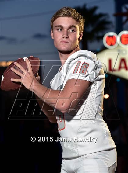 Thumbnail 1 in Bishop Gorman (2015 Preseason Top 25 Photo Shoot) photogallery.