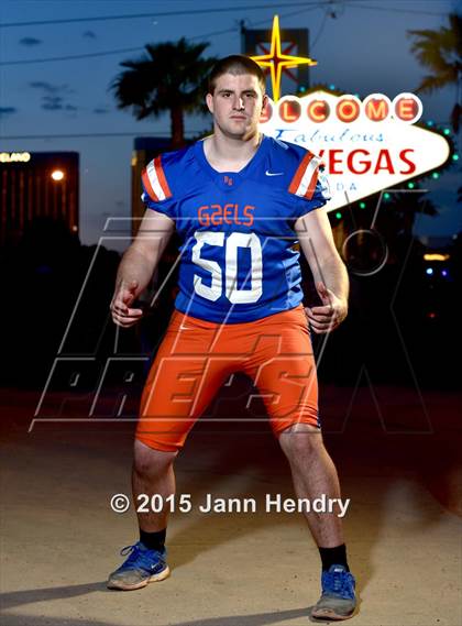 Thumbnail 1 in Bishop Gorman (2015 Preseason Top 25 Photo Shoot) photogallery.