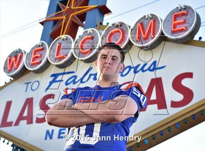 Thumbnail 1 in Bishop Gorman (2015 Preseason Top 25 Photo Shoot) photogallery.