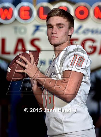 Thumbnail 2 in Bishop Gorman (2015 Preseason Top 25 Photo Shoot) photogallery.