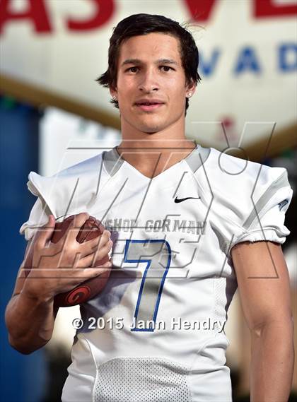 Thumbnail 3 in Bishop Gorman (2015 Preseason Top 25 Photo Shoot) photogallery.