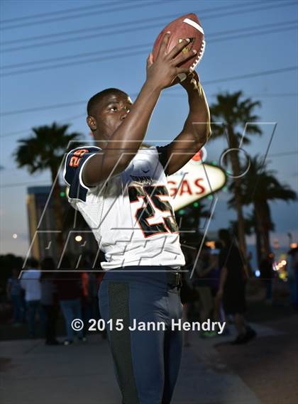 Thumbnail 2 in Bishop Gorman (2015 Preseason Top 25 Photo Shoot) photogallery.