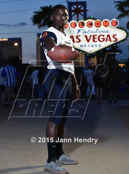 Thumbnail 2 in Bishop Gorman (2015 Preseason Top 25 Photo Shoot) photogallery.