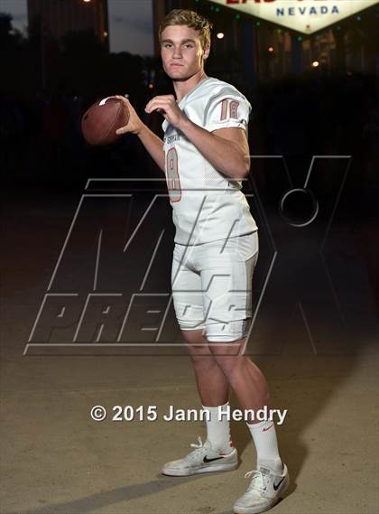 Thumbnail 1 in Bishop Gorman (2015 Preseason Top 25 Photo Shoot) photogallery.
