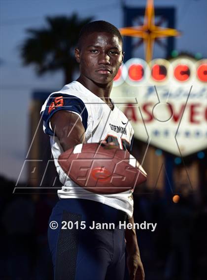 Thumbnail 3 in Bishop Gorman (2015 Preseason Top 25 Photo Shoot) photogallery.