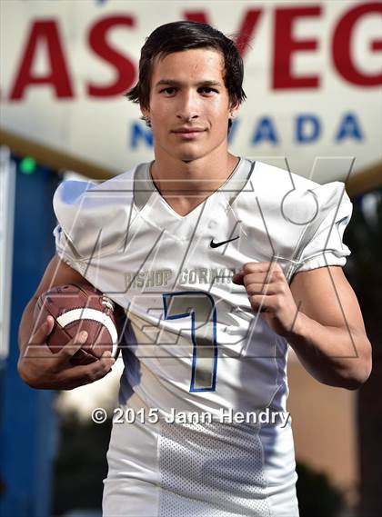 Thumbnail 2 in Bishop Gorman (2015 Preseason Top 25 Photo Shoot) photogallery.