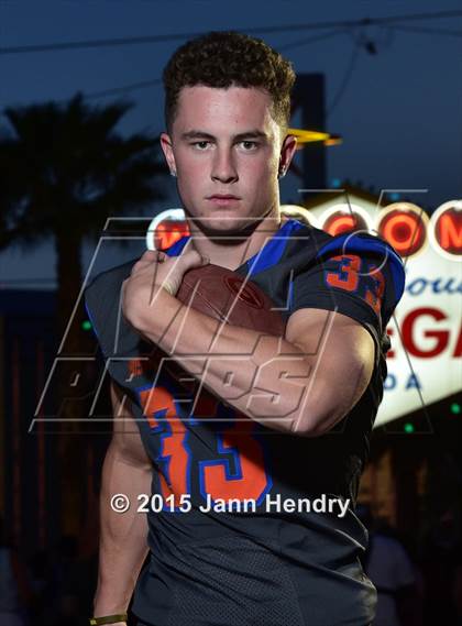 Thumbnail 1 in Bishop Gorman (2015 Preseason Top 25 Photo Shoot) photogallery.