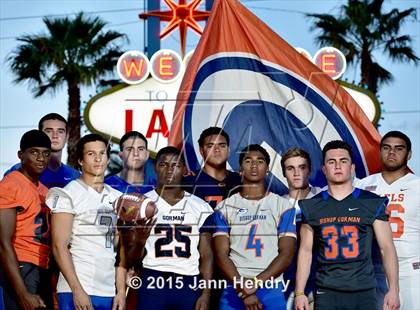 Thumbnail 3 in Bishop Gorman (2015 Preseason Top 25 Photo Shoot) photogallery.