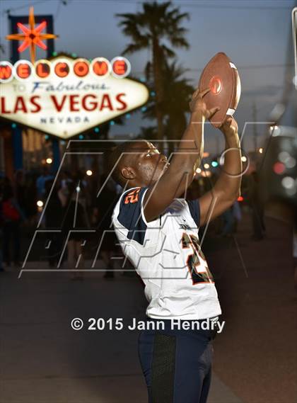 Thumbnail 1 in Bishop Gorman (2015 Preseason Top 25 Photo Shoot) photogallery.