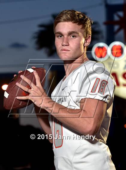 Thumbnail 2 in Bishop Gorman (2015 Preseason Top 25 Photo Shoot) photogallery.