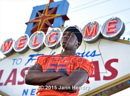 Thumbnail 2 in Bishop Gorman (2015 Preseason Top 25 Photo Shoot) photogallery.