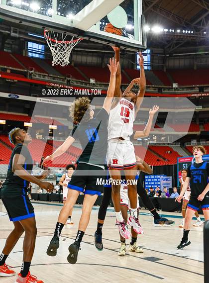 Thumbnail 3 in Redondo Union vs Capital Christian (Section 7 Tournament) photogallery.