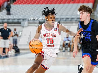Thumbnail 2 in Redondo Union vs Capital Christian (Section 7 Tournament) photogallery.