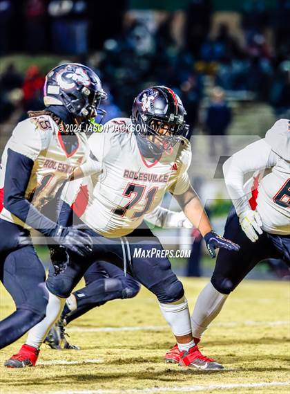 Thumbnail 3 in Rolesville @ Richmond (NCHSAA 4A EAST ROUND 3) photogallery.