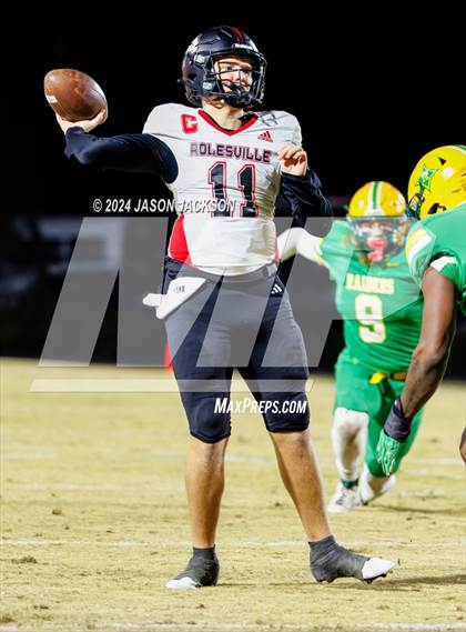 Thumbnail 3 in Rolesville @ Richmond (NCHSAA 4A EAST ROUND 3) photogallery.