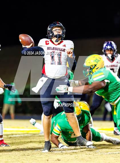 Thumbnail 2 in Rolesville @ Richmond (NCHSAA 4A EAST ROUND 3) photogallery.