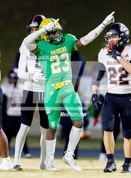 Thumbnail 3 in Rolesville @ Richmond (NCHSAA 4A EAST ROUND 3) photogallery.