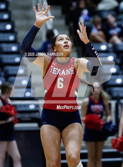 Thumbnail 3 in Wimberly vs. Eagle Mountain (UIL Volleyball 4A D2 Final) photogallery.