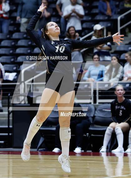 Thumbnail 2 in Wimberly vs. Eagle Mountain (UIL Volleyball 4A D2 Final) photogallery.