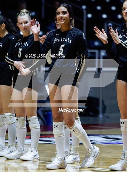 Thumbnail 1 in Wimberly vs. Eagle Mountain (UIL Volleyball 4A D2 Final) photogallery.