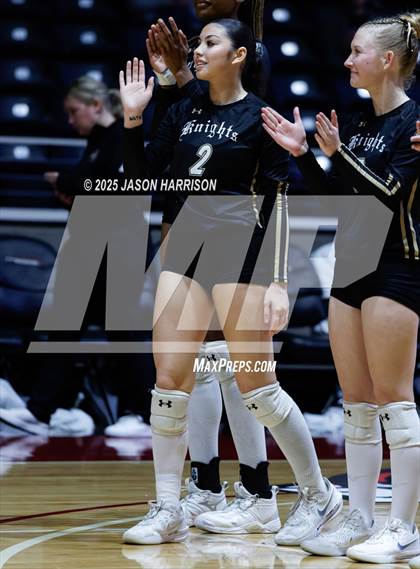 Thumbnail 3 in Wimberly vs. Eagle Mountain (UIL Volleyball 4A D2 Final) photogallery.