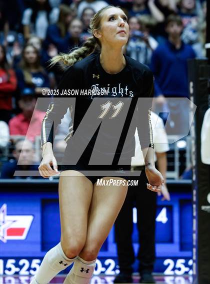 Thumbnail 3 in Wimberly vs. Eagle Mountain (UIL Volleyball 4A D2 Final) photogallery.