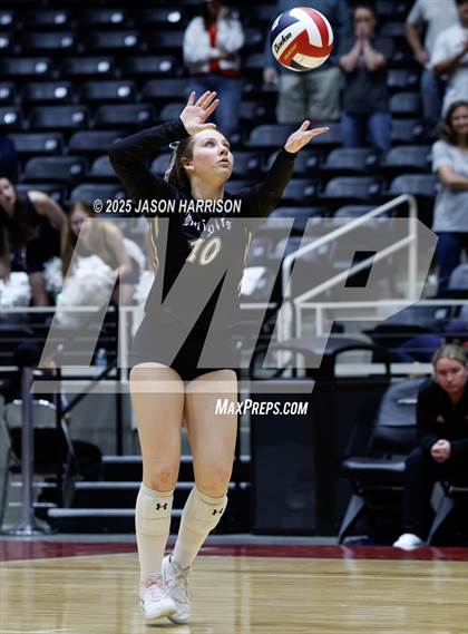 Thumbnail 1 in Wimberly vs. Eagle Mountain (UIL Volleyball 4A D2 Final) photogallery.