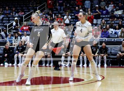 Thumbnail 2 in Wimberly vs. Eagle Mountain (UIL Volleyball 4A D2 Final) photogallery.