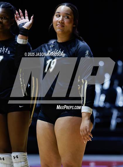 Thumbnail 3 in Wimberly vs. Eagle Mountain (UIL Volleyball 4A D2 Final) photogallery.