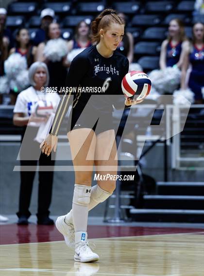 Thumbnail 1 in Wimberly vs. Eagle Mountain (UIL Volleyball 4A D2 Final) photogallery.